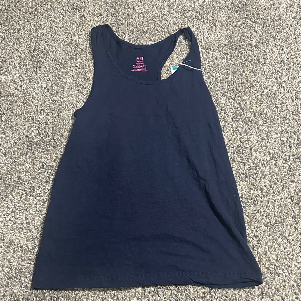 H&M Dark Blue Women's Tank Top